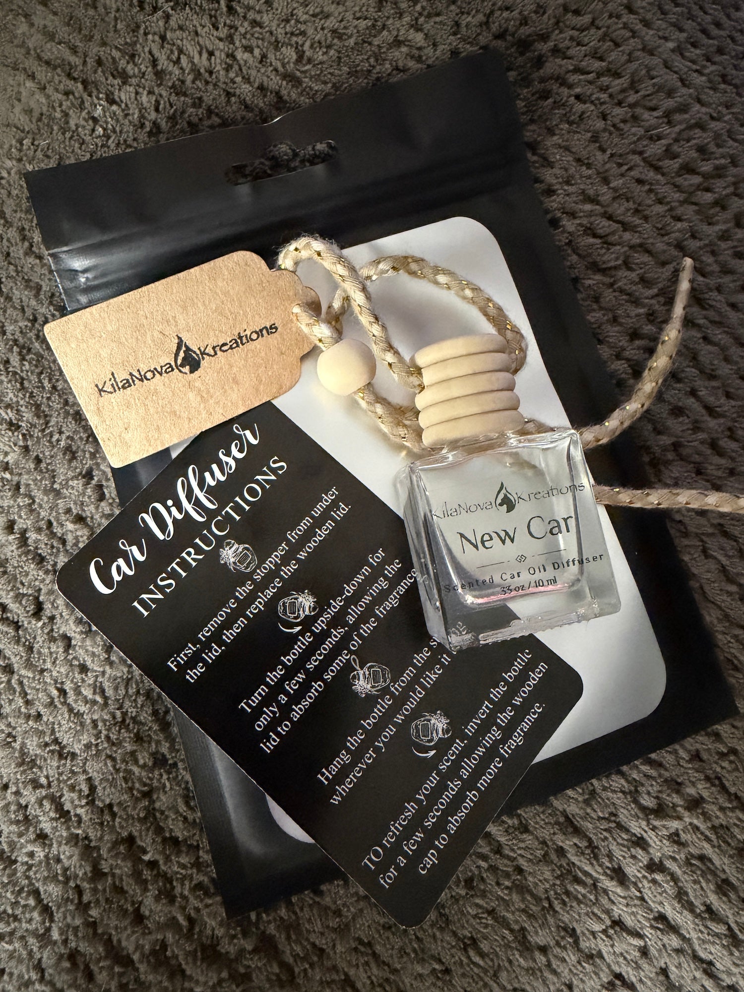 KilaNova Car Diffusers | Premium Hanging Air Freshener – KilaNova