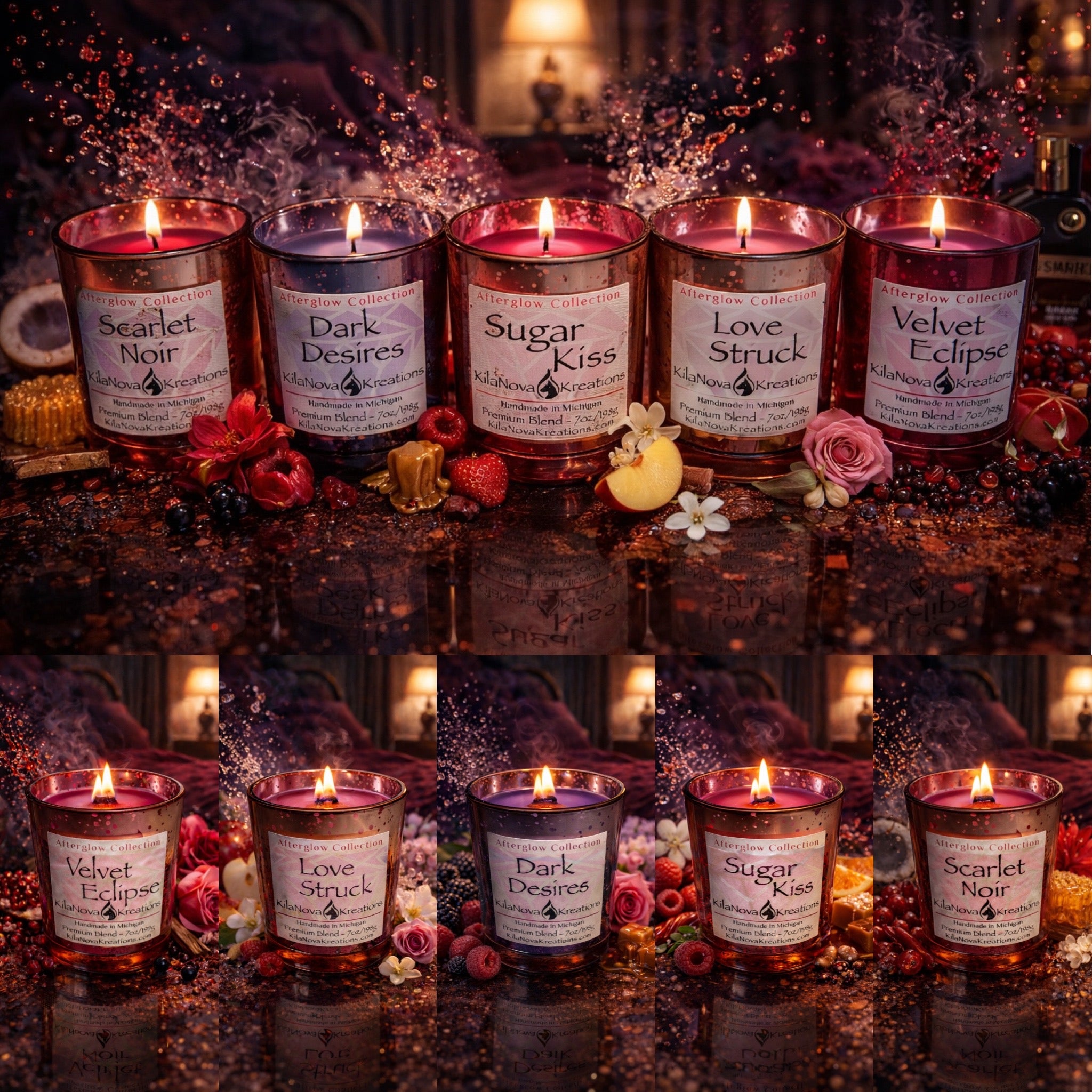 Afterglow Collection - Feminine (Wood Wick)