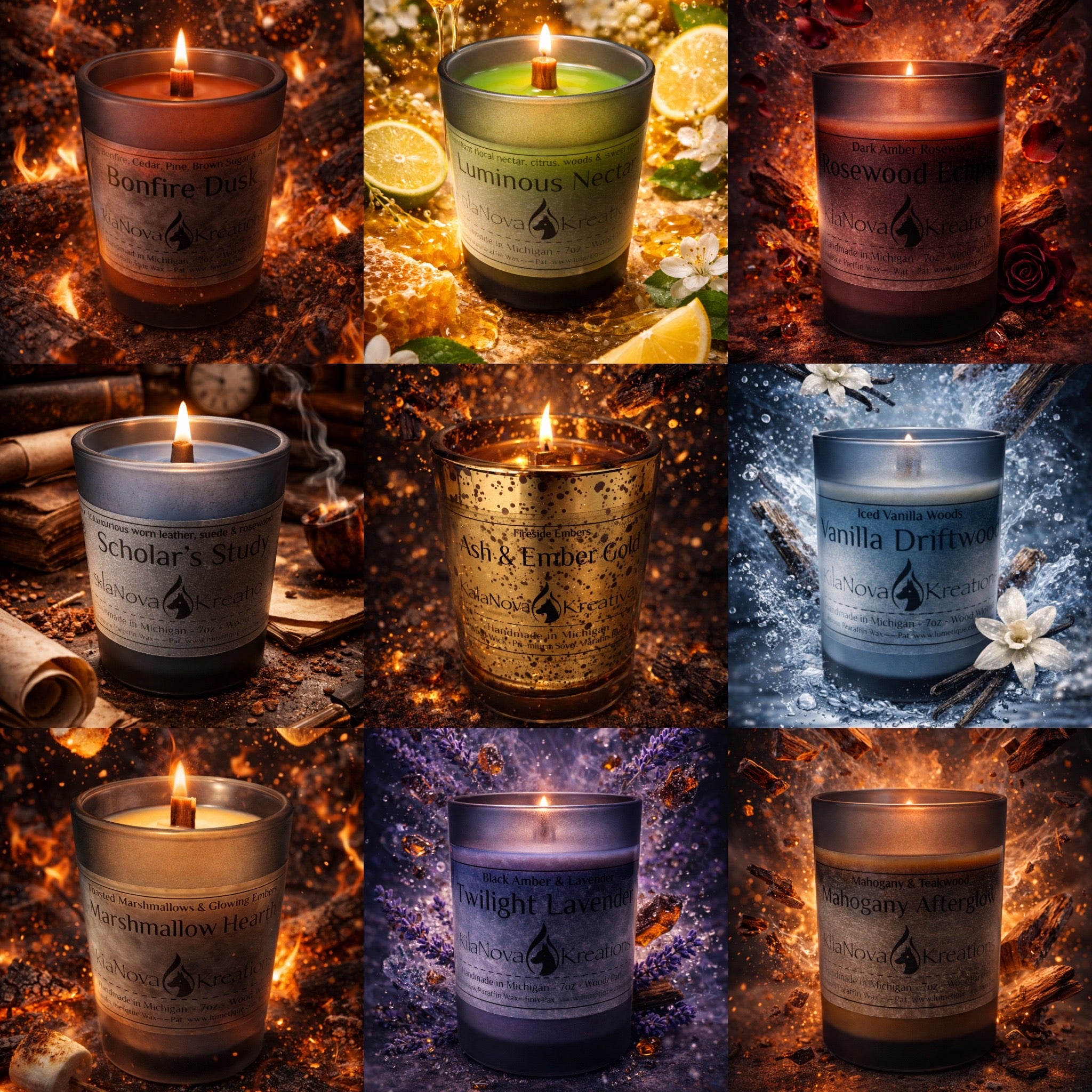 Limited Editions | One-of-a-Kind Creation Candles | KilaNova