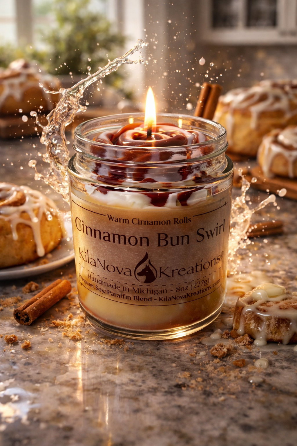 Cinnamon Bun Swirl - Cinnamon Rolls