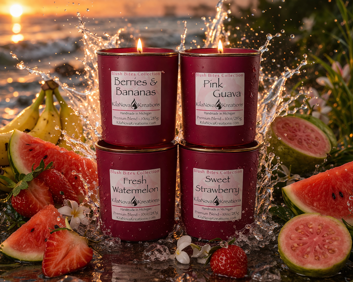 Blush Bites Collection - Fruity Scents