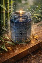 Galactic Starfall Glow - Bamboo & Teakwood