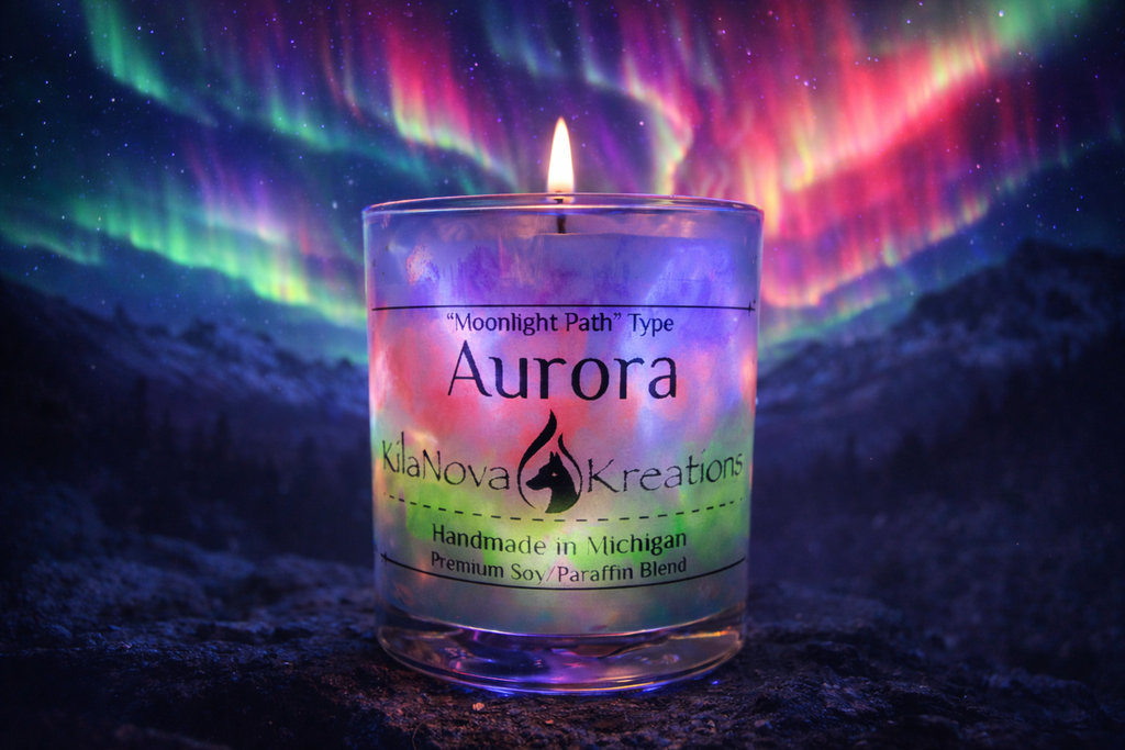 Aurora - GLOW In The Dark Candle