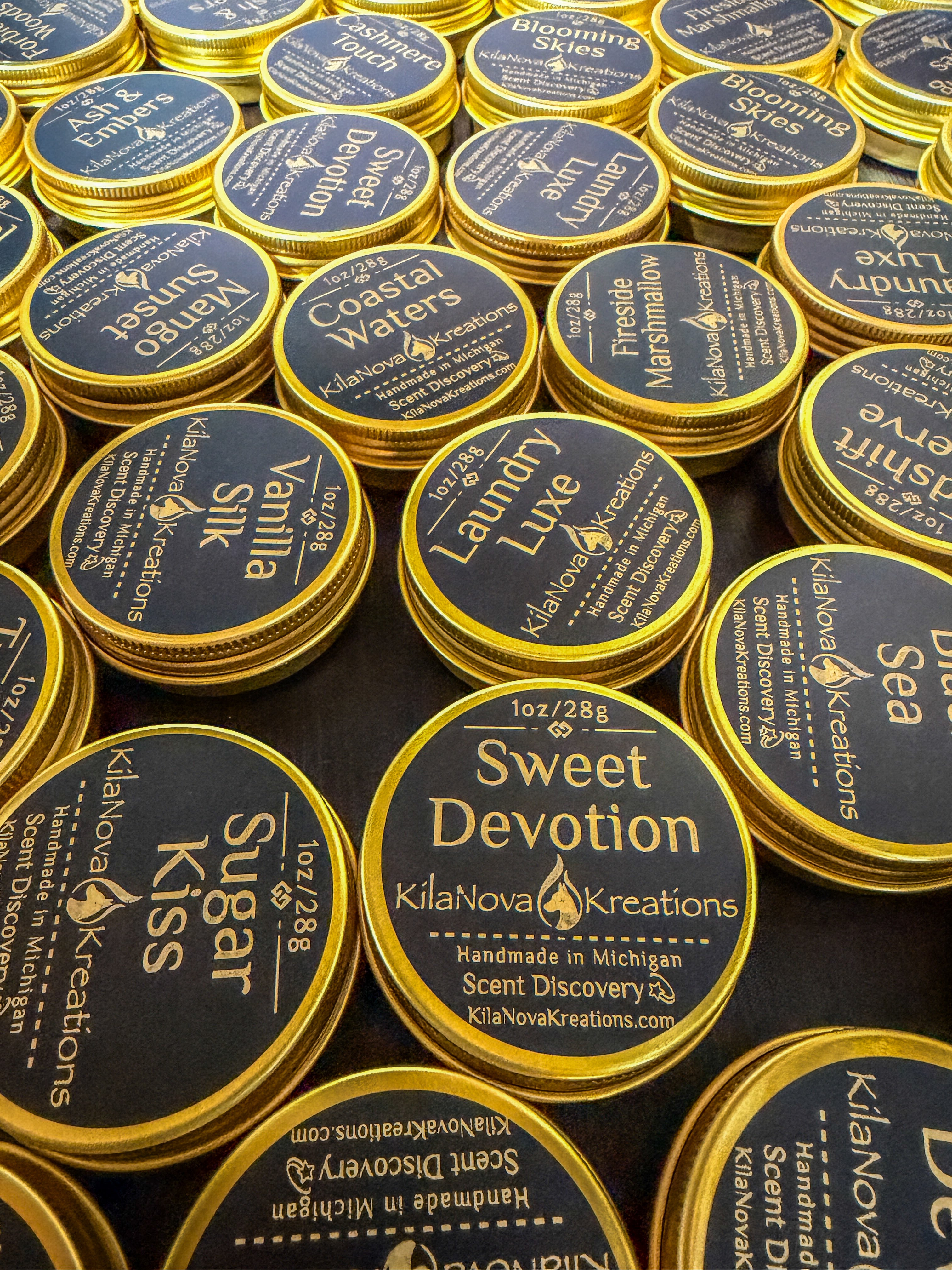 KilaNova 1oz Gold Signature Scents Collection