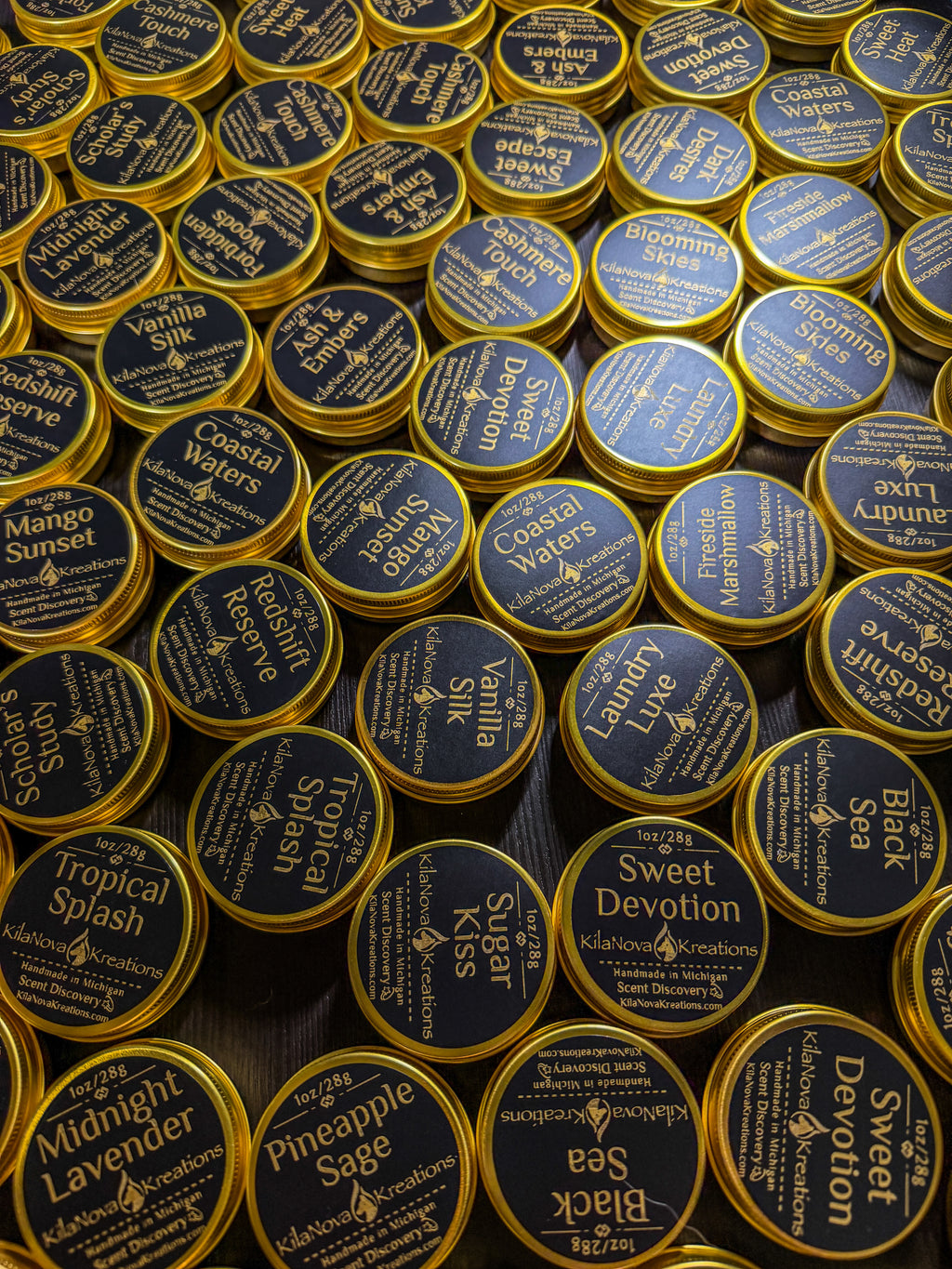 KilaNova 1oz Gold Signature Scents Collection