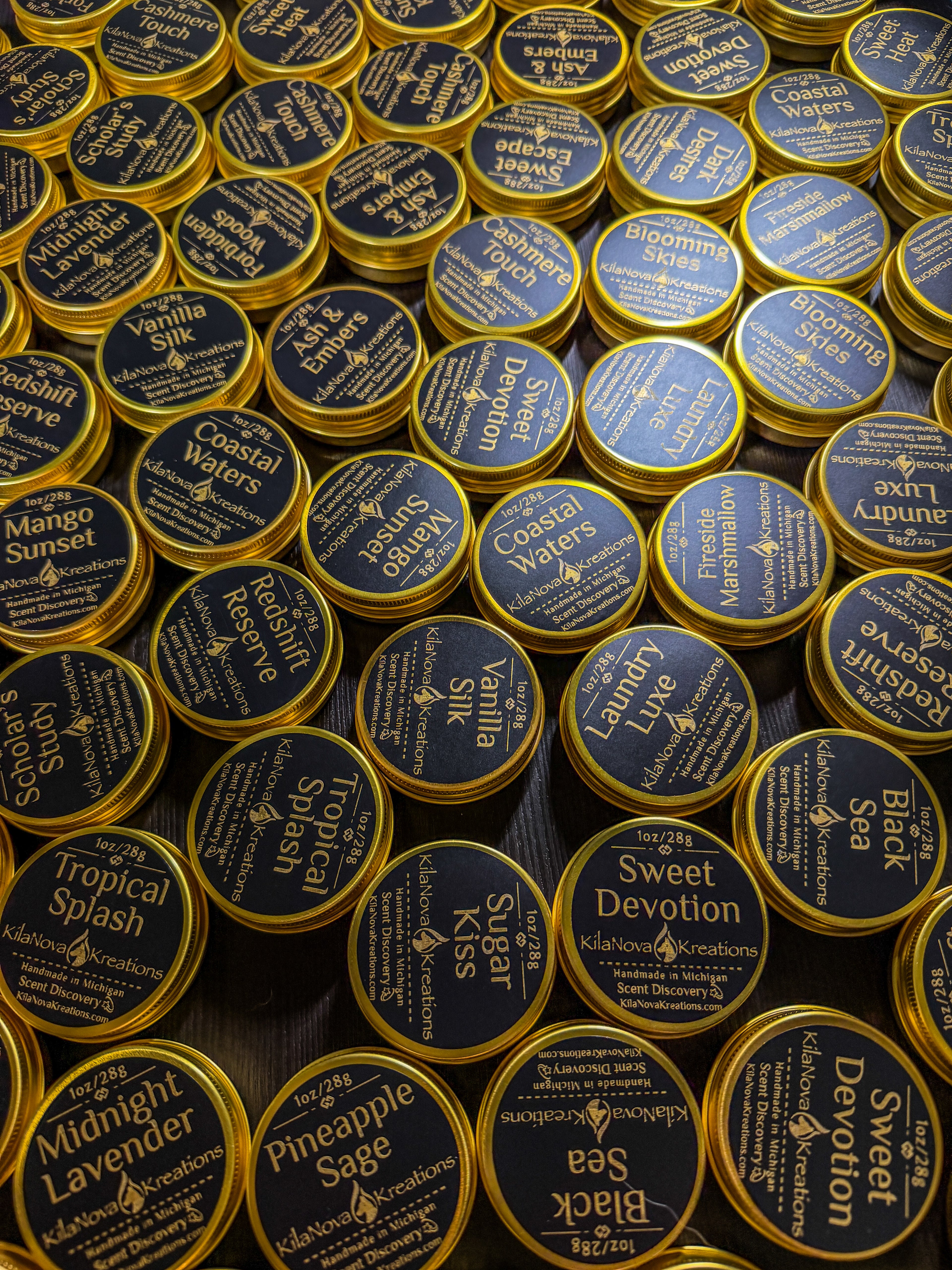 KilaNova 1oz Gold Signature Scents Collection