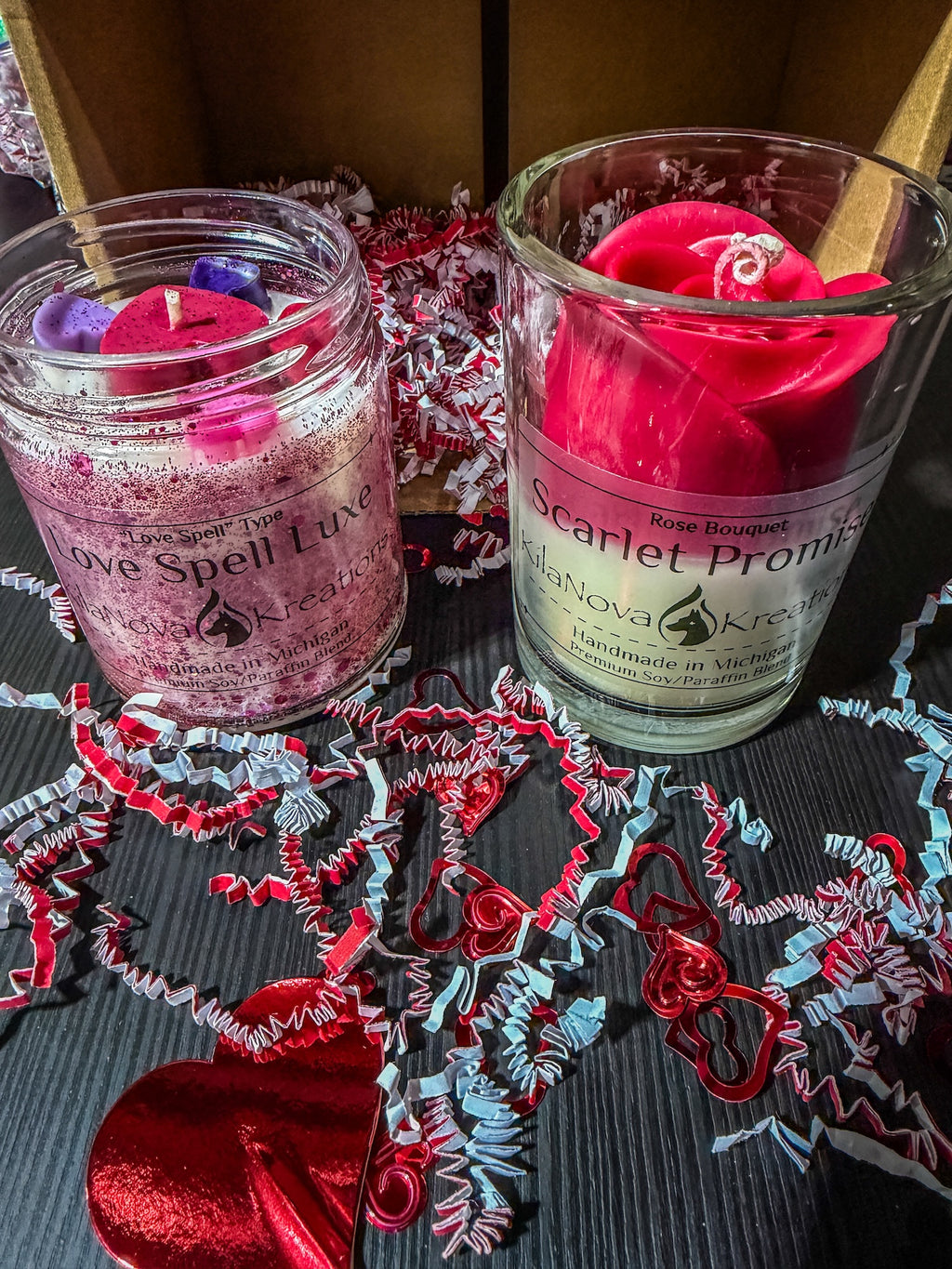 Valentine's CANDLES Gift Bundle