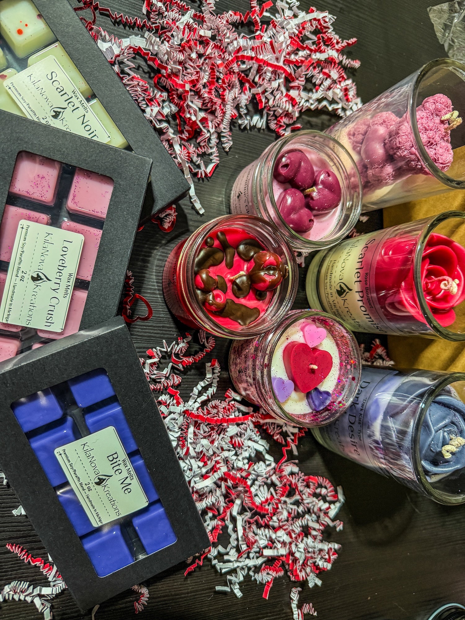 Valentine's CANDLES Gift Bundle