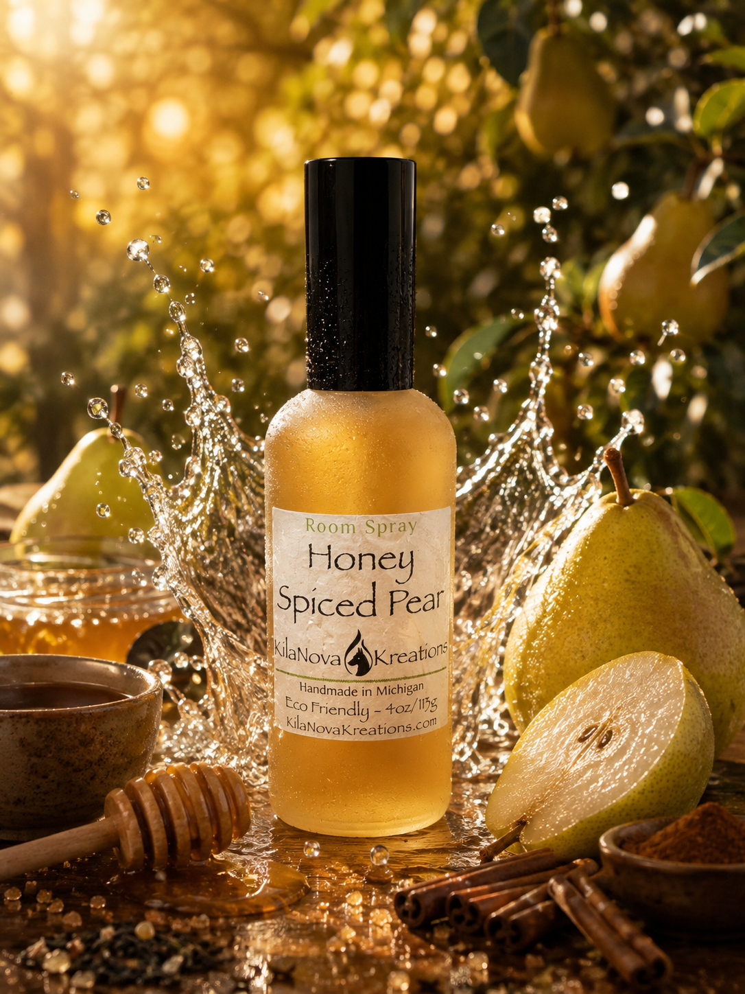 KilaNova Fall Room & Linen Spray
