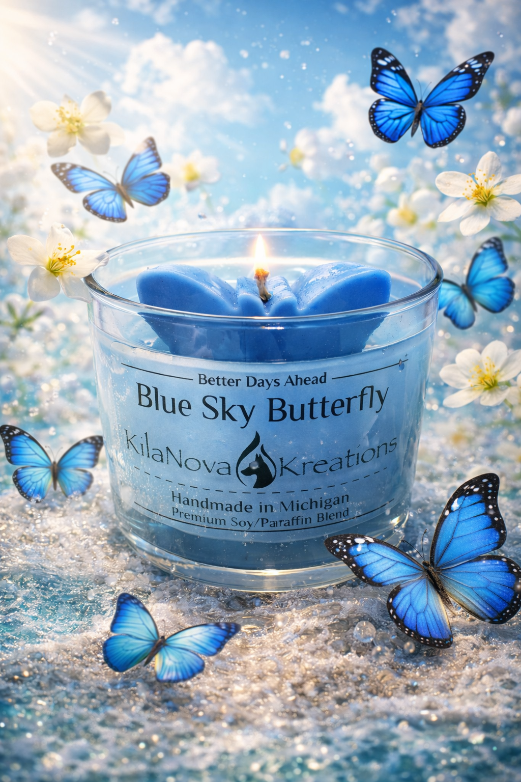 Blue Sky Butterfly - Better Days