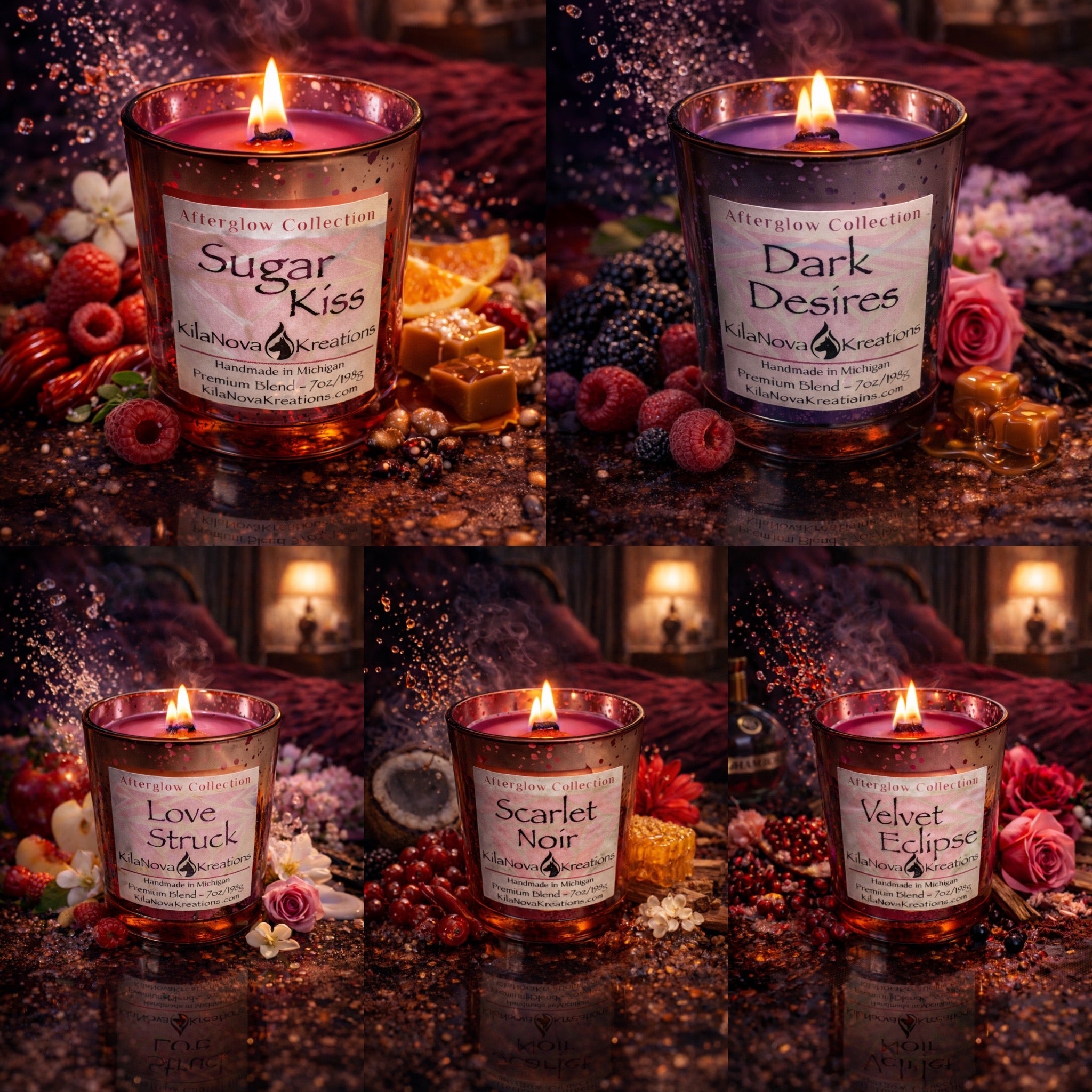 Afterglow Collection - Feminine (Wood Wick)