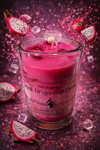 Pink Dragonfruit Drink - Latte Candle
