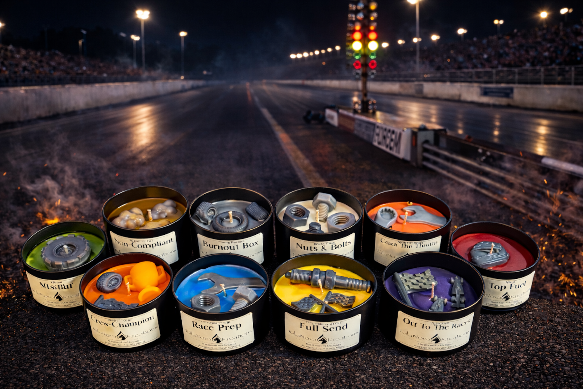 Hot Rod & Motorsports Candles