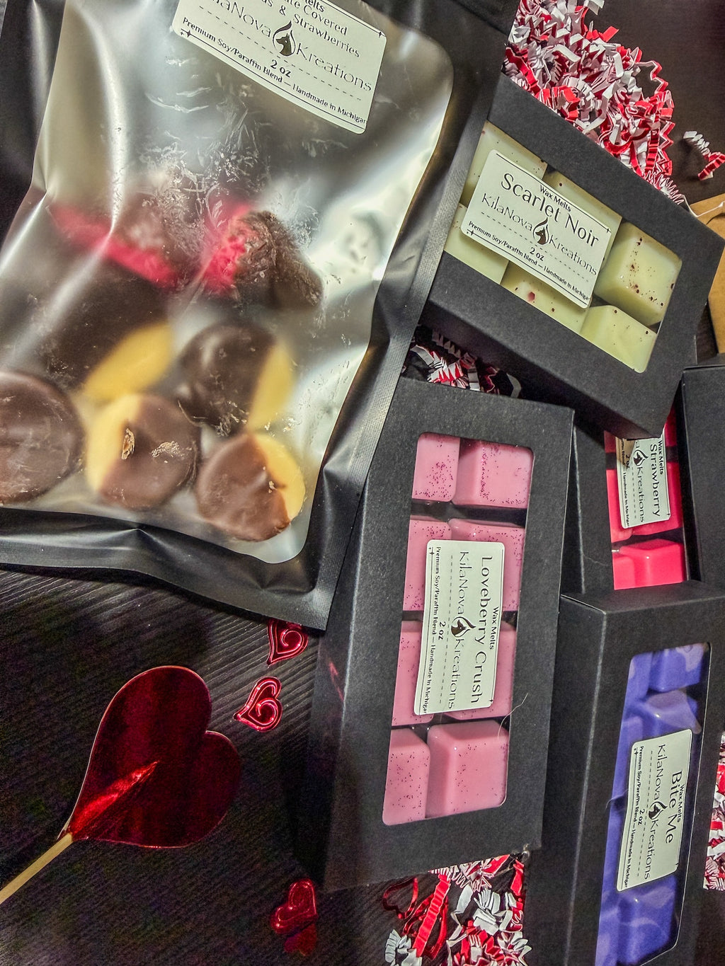 Valentine's CANDLES Gift Bundle