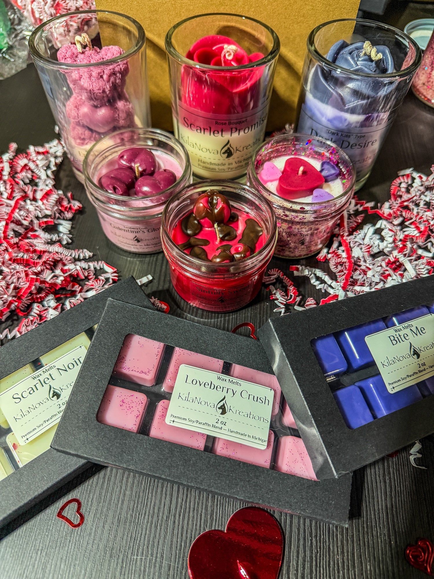 Valentine's CANDLES Gift Bundle