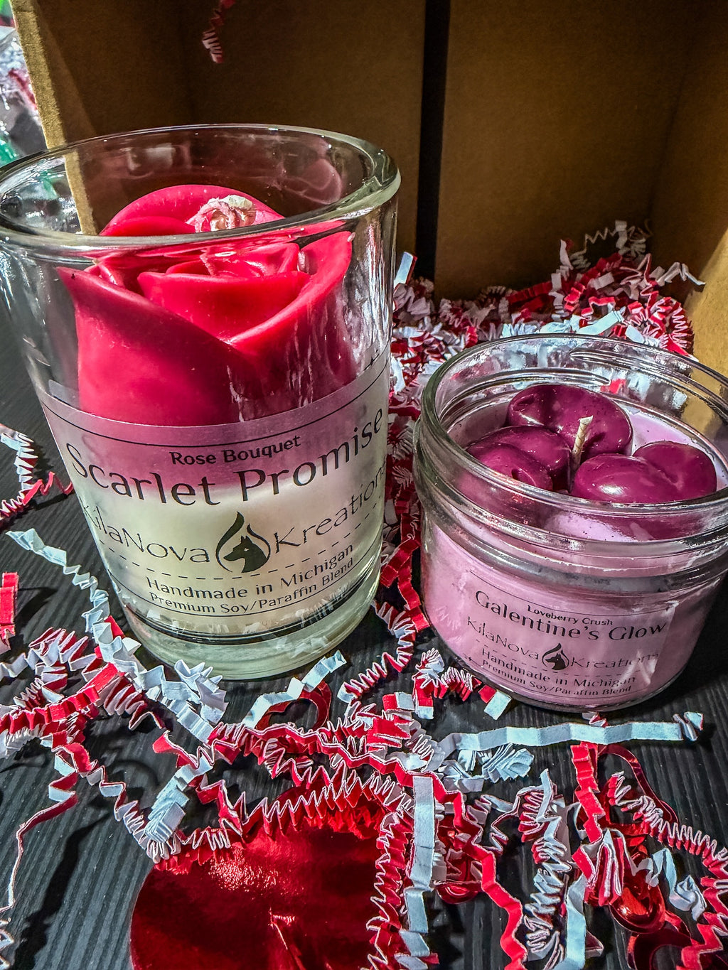 Valentine's CANDLES Gift Bundle