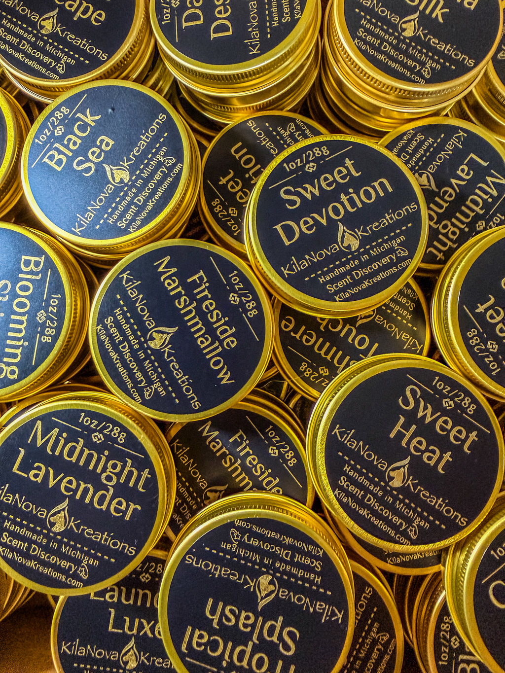 KilaNova 1oz Gold Signature Scents Collection