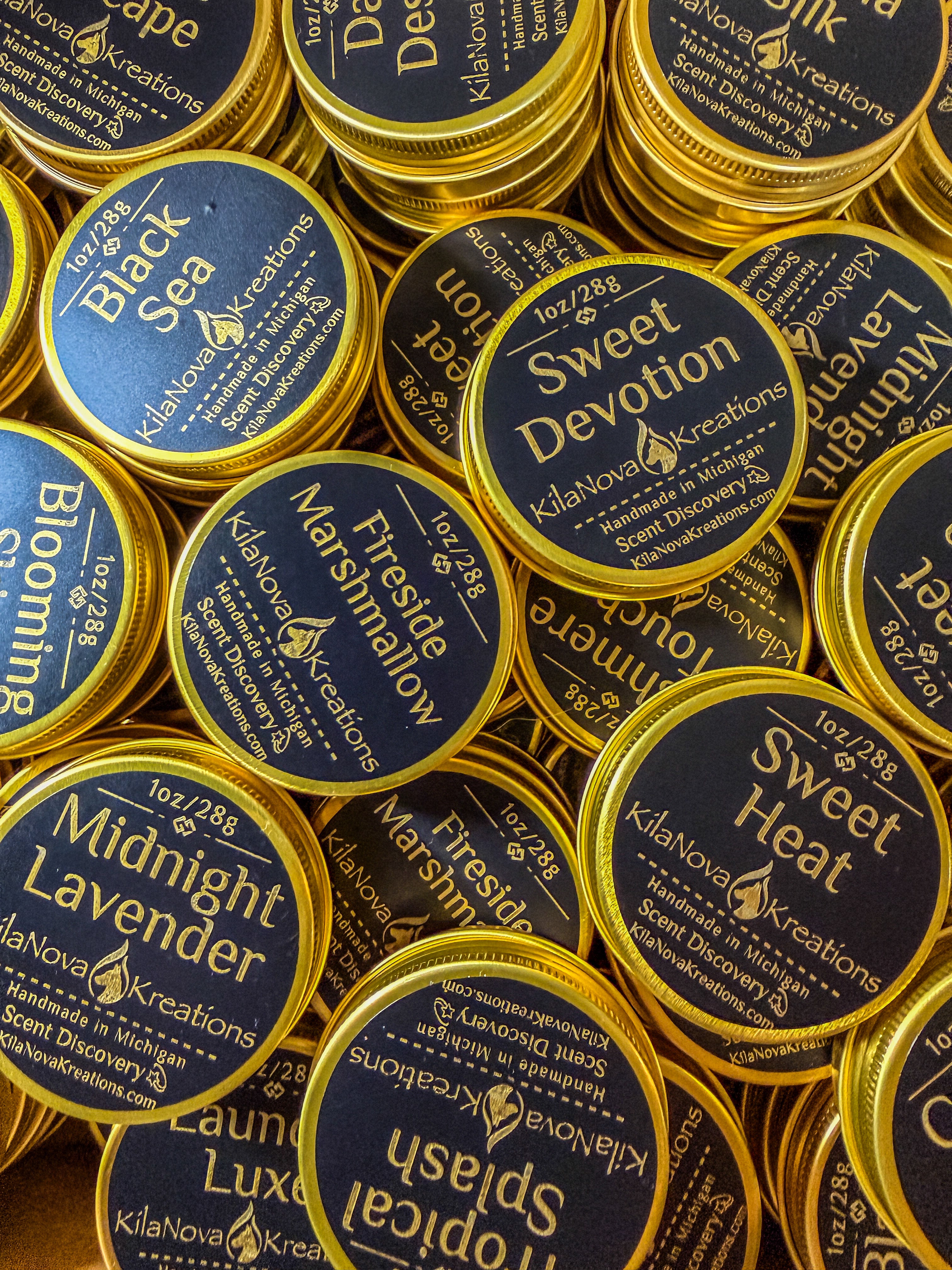 KilaNova 1oz Gold Signature Scents Collection