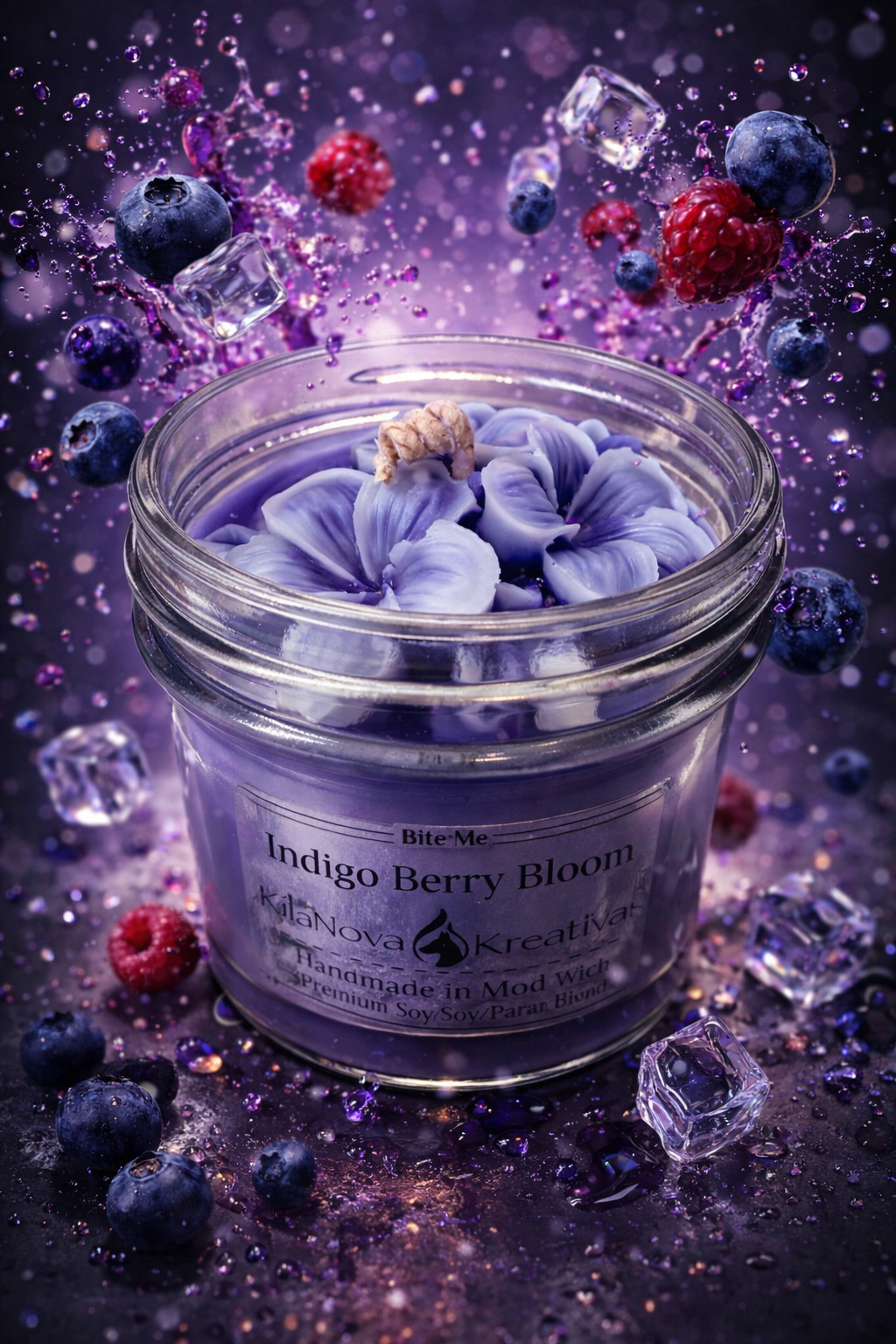 Indigo Berry Blossom