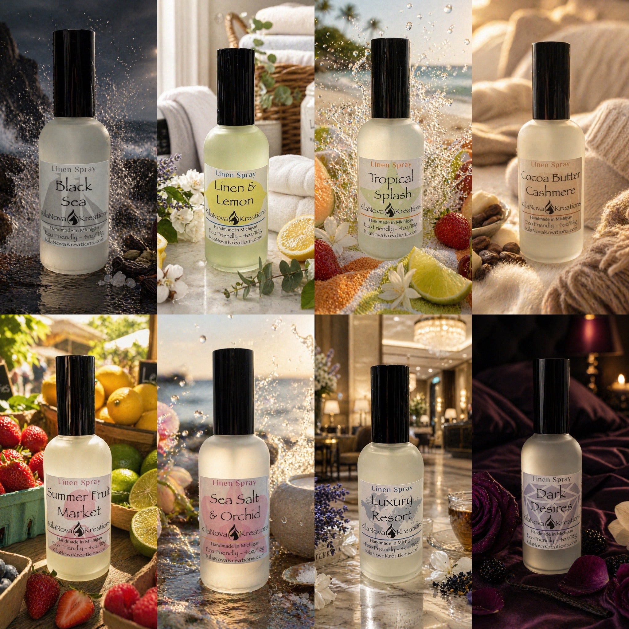 KilaNova Aura Mist - Linen Spray