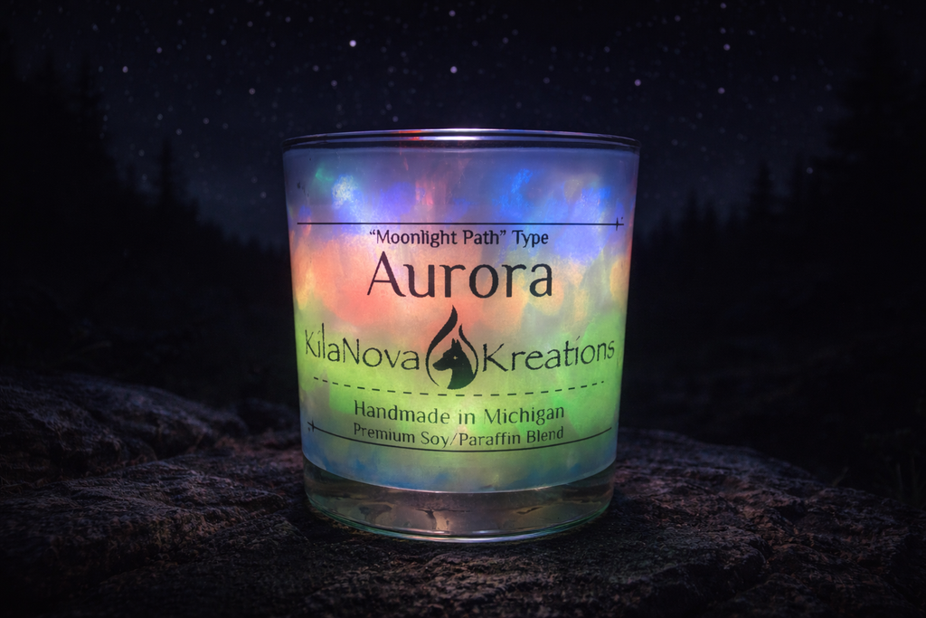 Aurora - GLOW In The Dark Candle