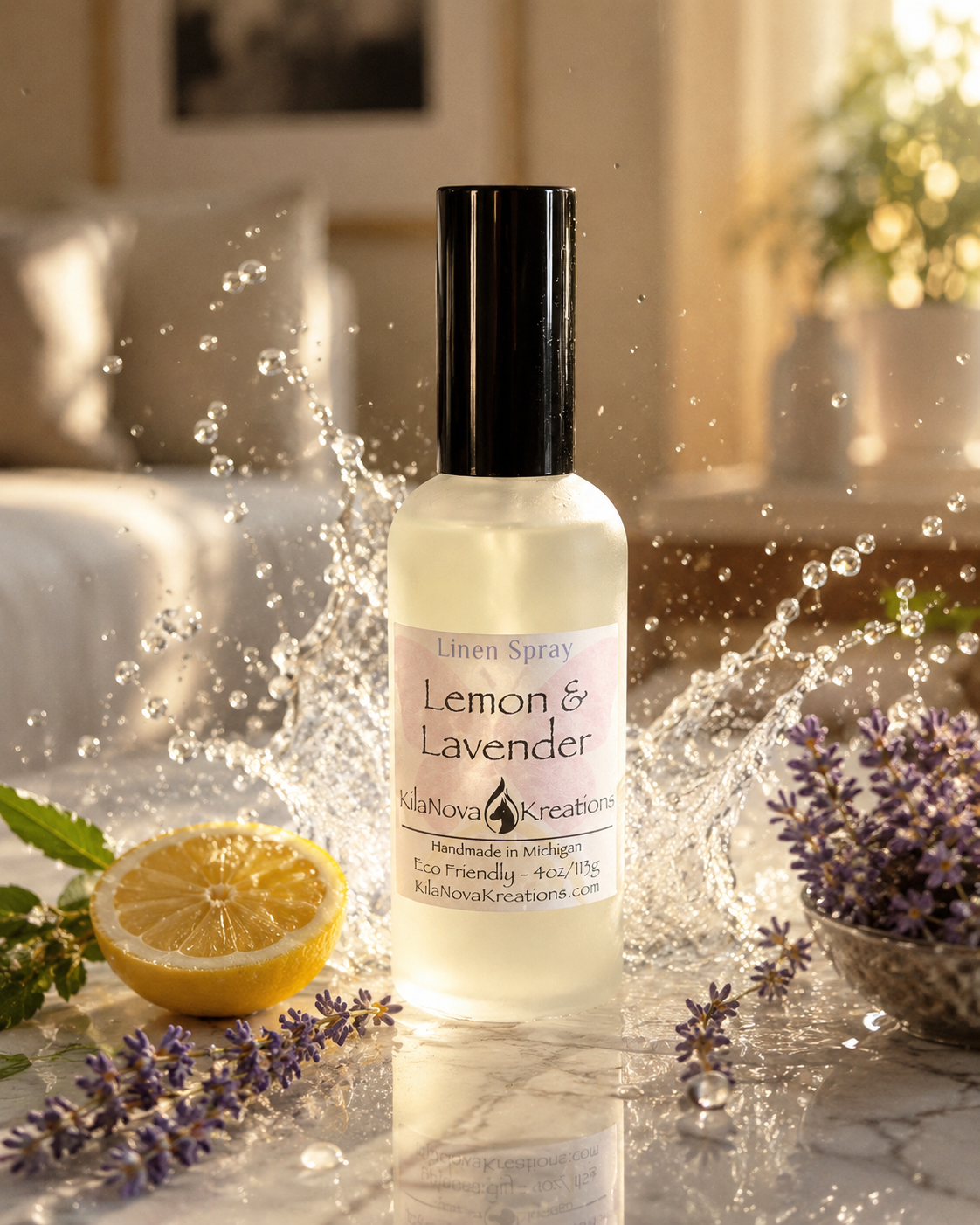 KilaNova Aura Mist - Linen Spray