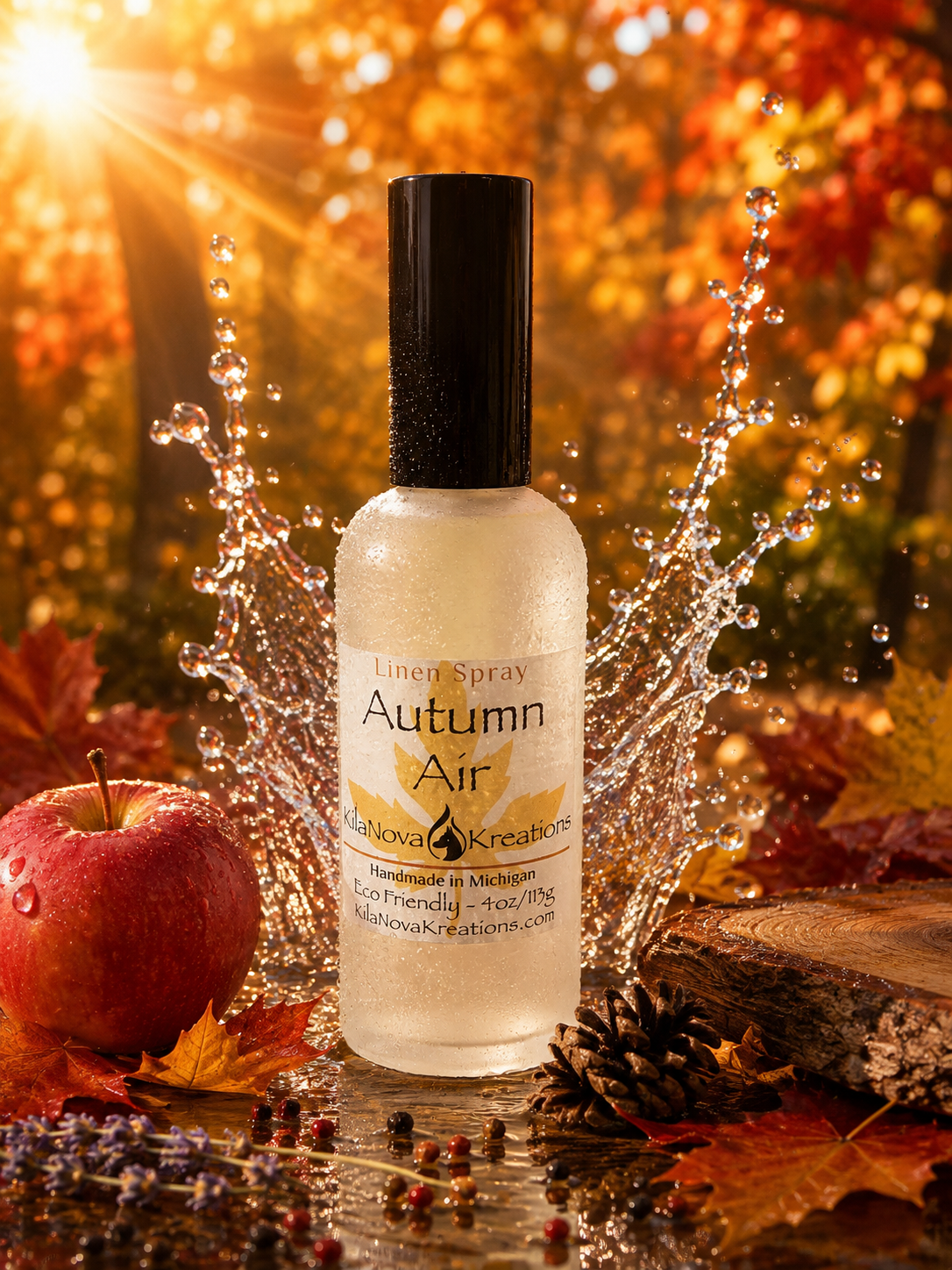 KilaNova Fall Room & Linen Spray