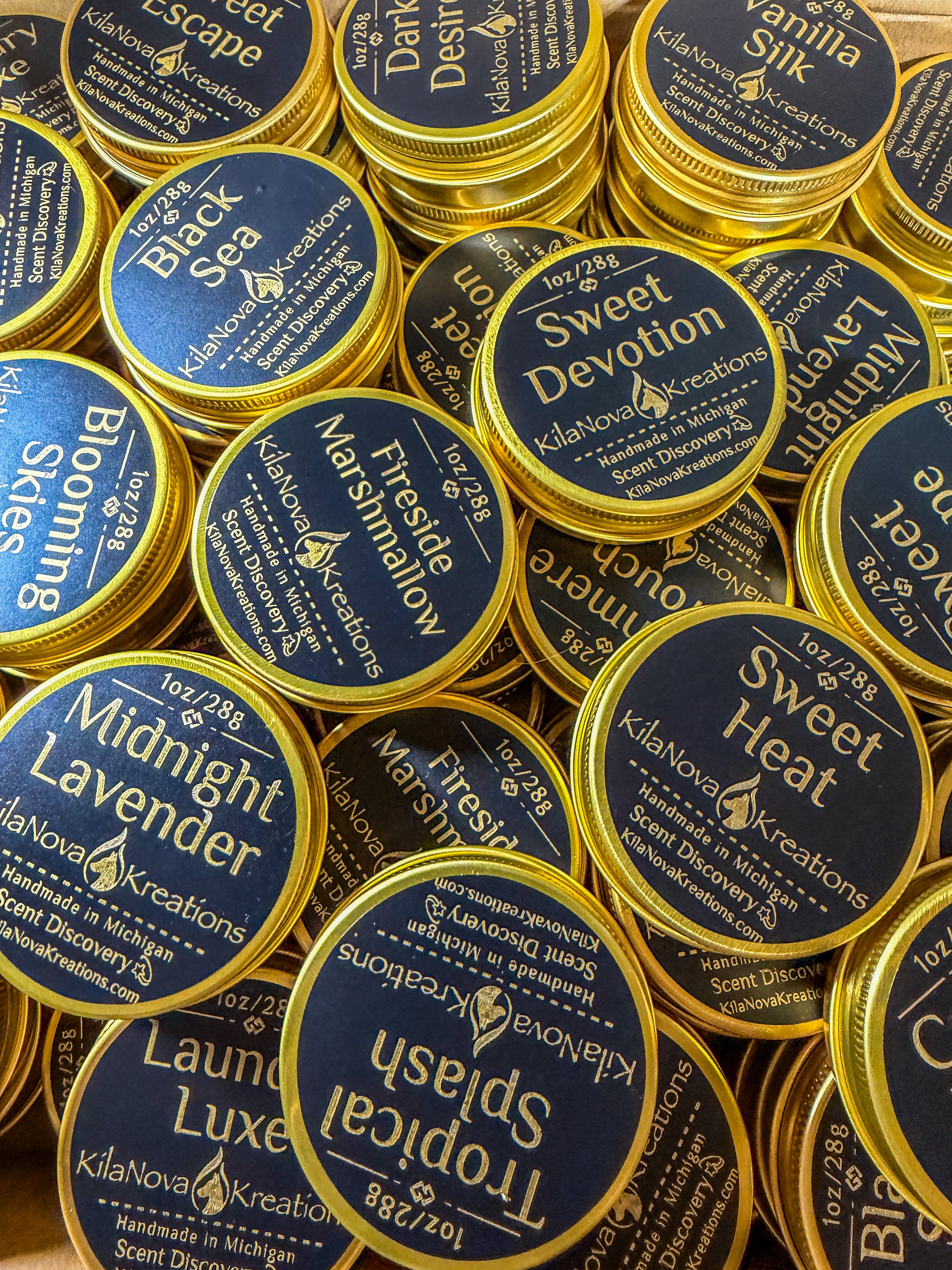 KilaNova 1oz Gold Signature Scents Collection