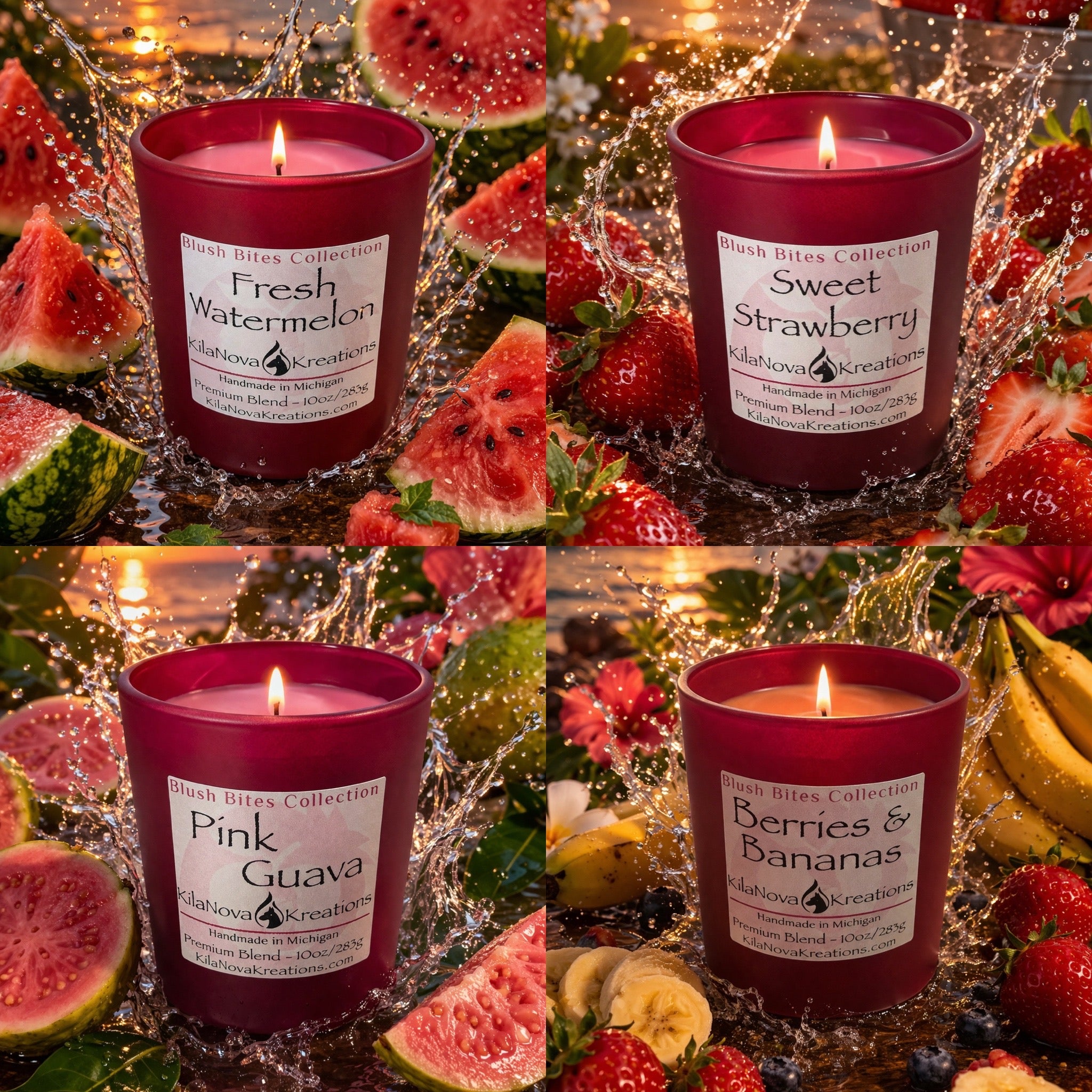 Blush Bites Collection - Fruity Scents