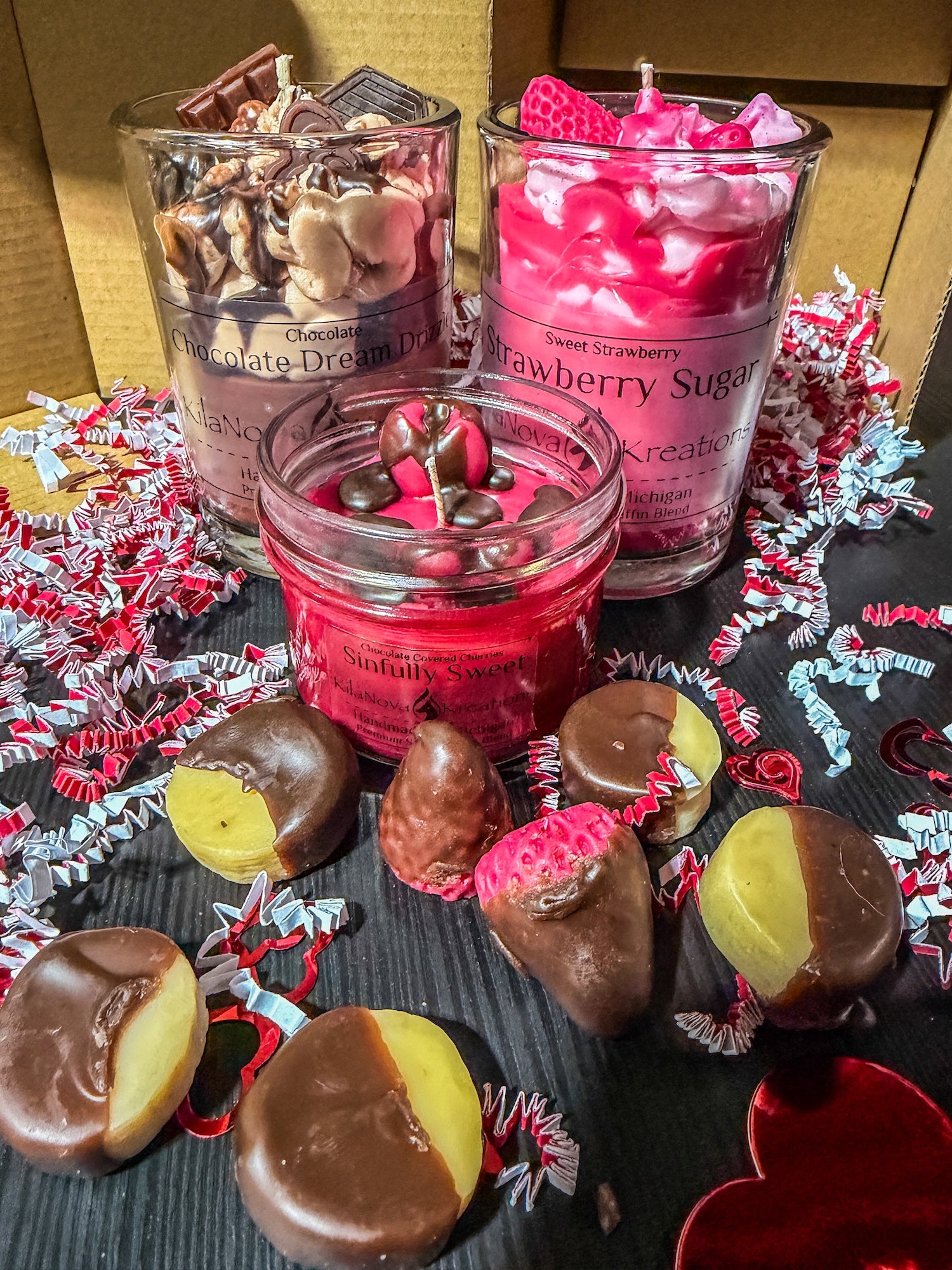 Valentine's CANDLES Gift Bundle