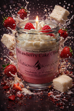 Strawberry Cake Clouds - Strawberry Pound Cake