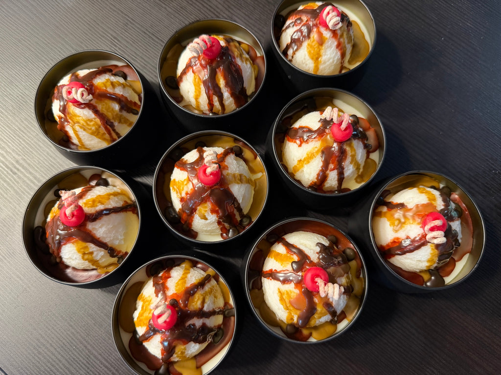 Interstellar Scoop - Ice Cream Sundae Candle