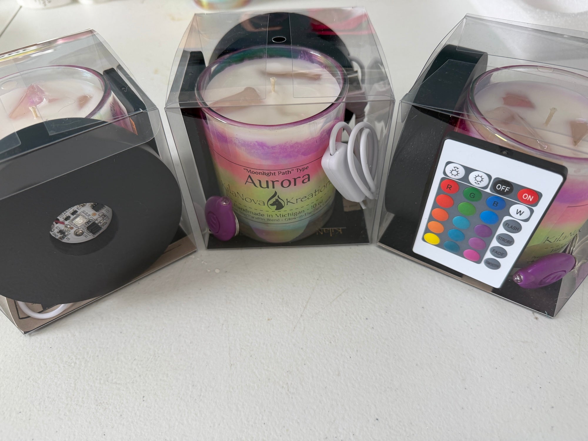 Aurora - GLOW In The Dark Candle