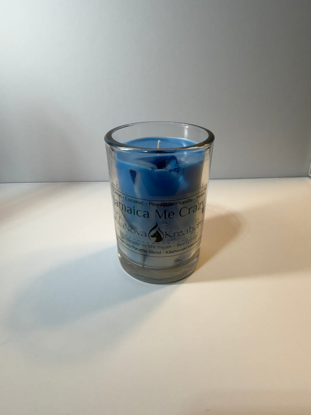 Jamaica Me Crazy Latte Candle