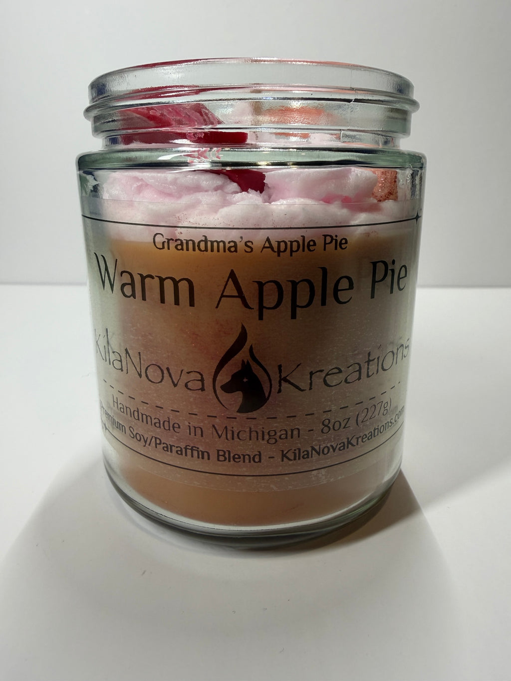 Warm Apple Pie - Dessert Candle