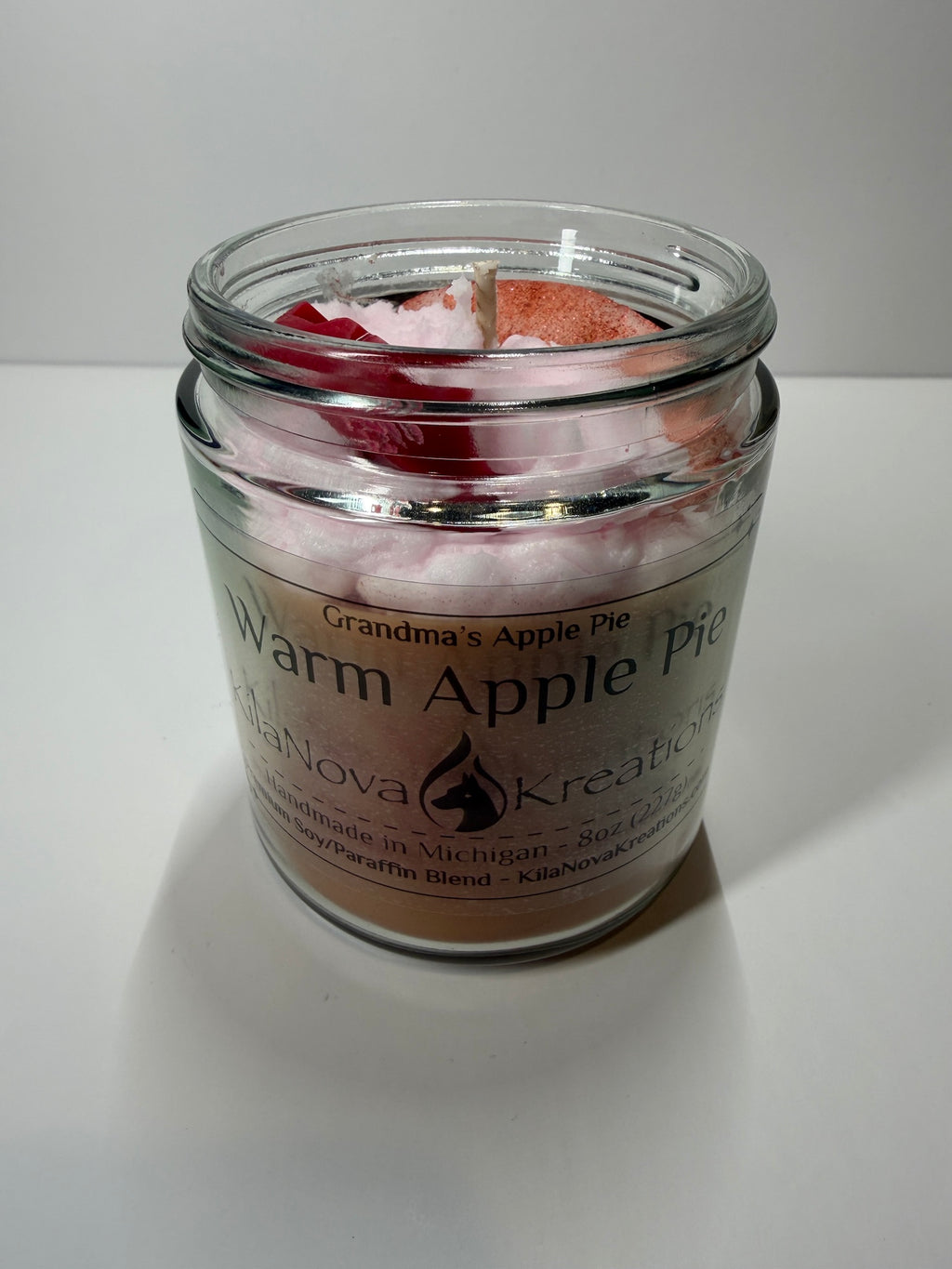 Warm Apple Pie - Dessert Candle