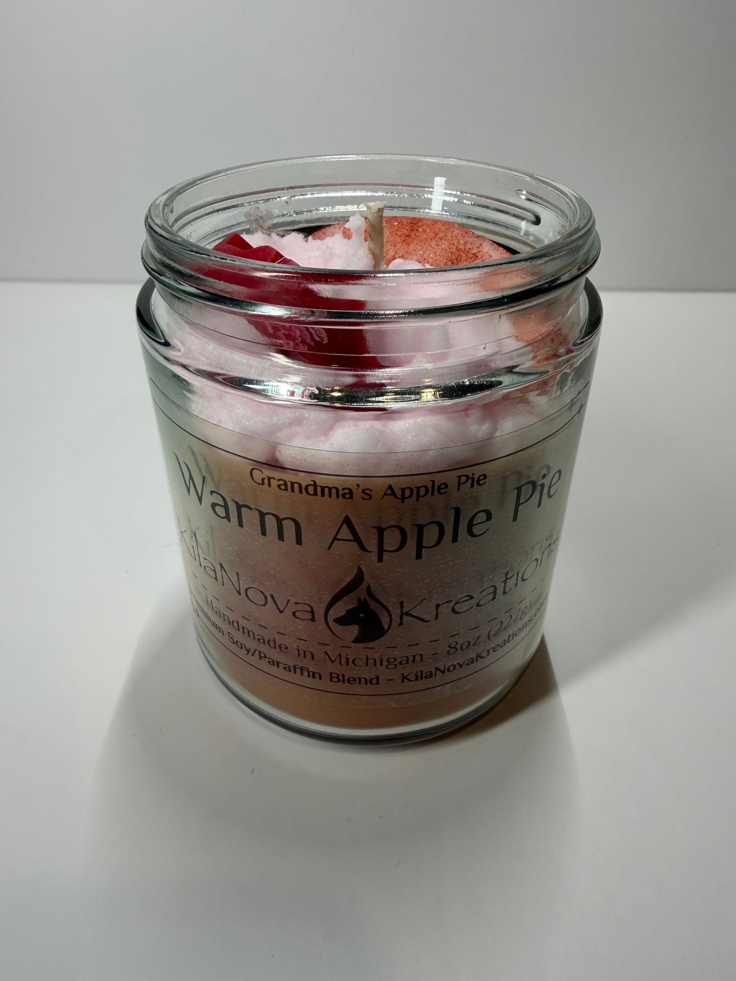 Warm Apple Pie - Dessert Candle