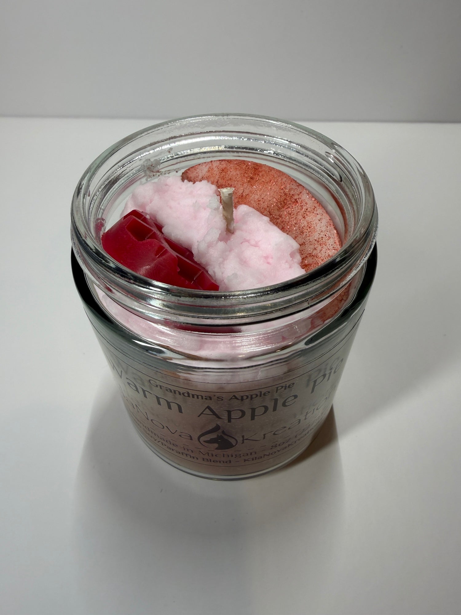 Warm Apple Pie - Dessert Candle