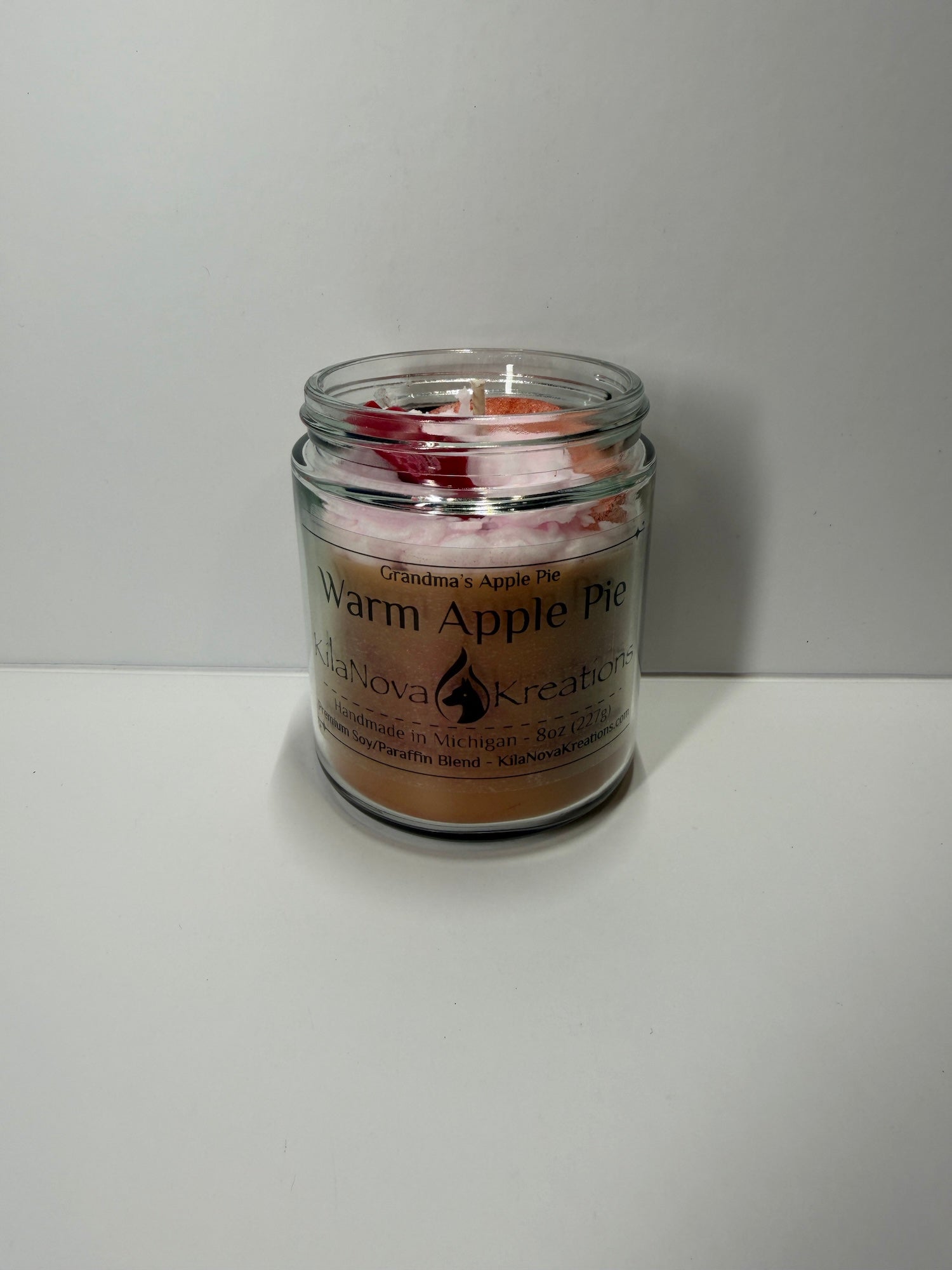 Warm Apple Pie - Dessert Candle