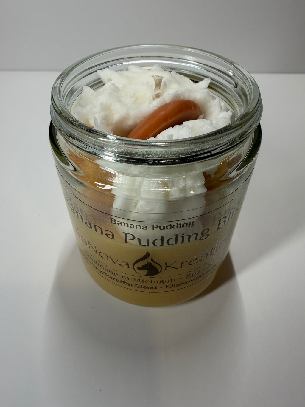 Banana Pudding Bliss - Dessert Candle