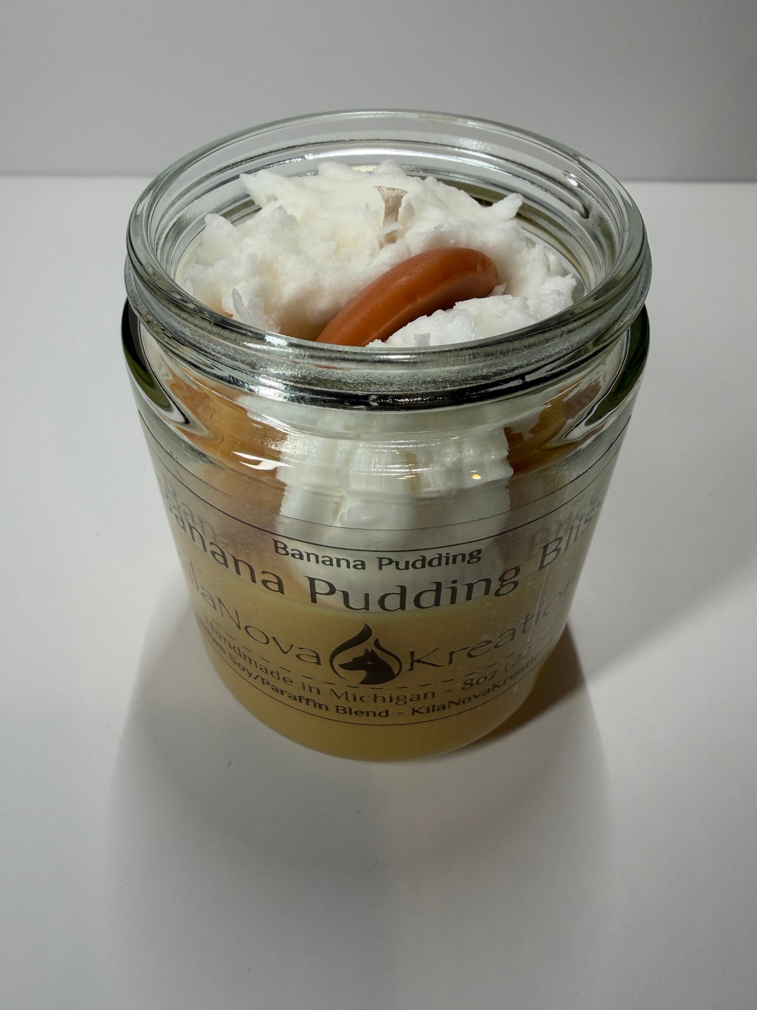Banana Pudding Bliss - Dessert Candle