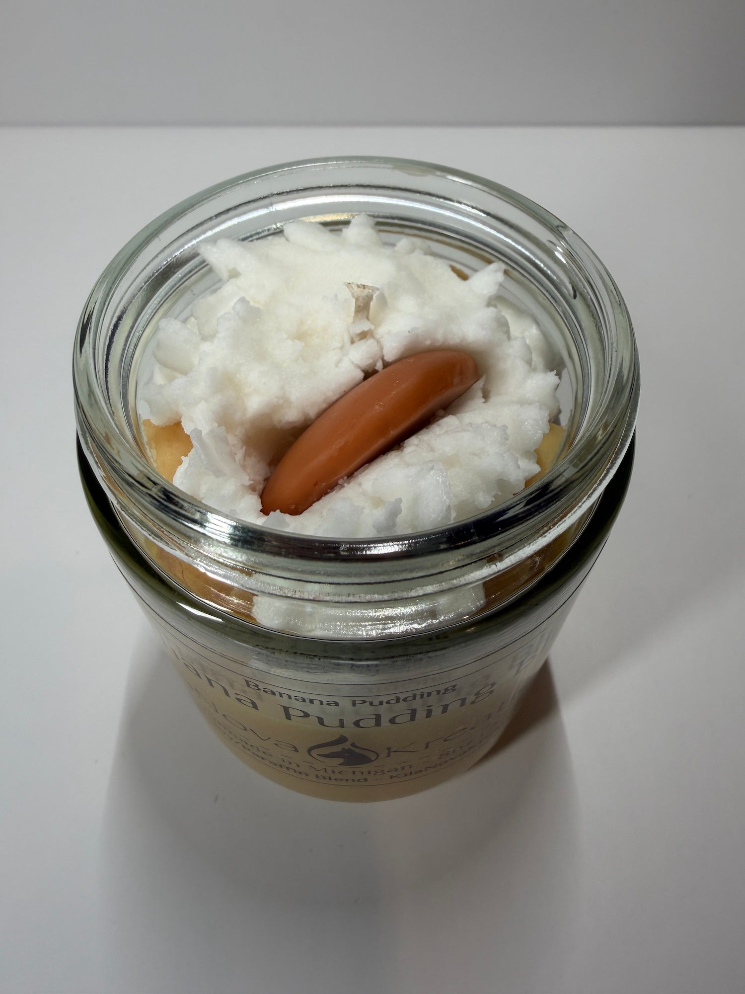 Banana Pudding Bliss - Dessert Candle