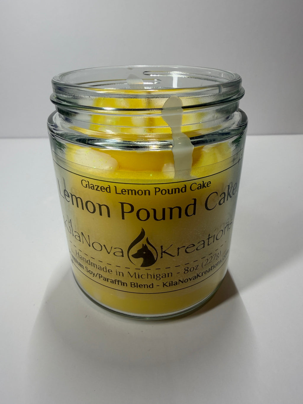 Lemon Pound Cake - Dessert Candle
