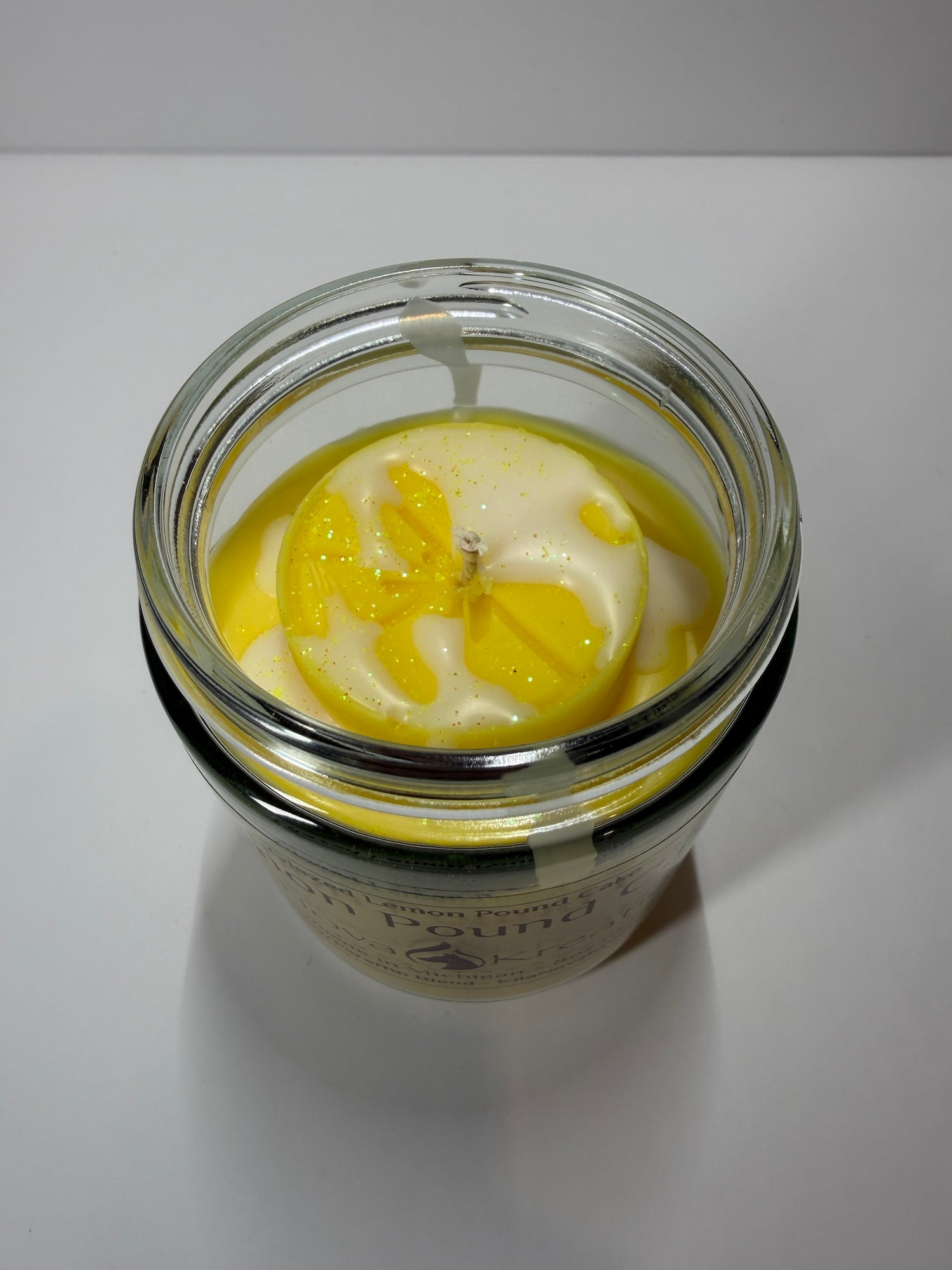 Lemon Pound Cake - Dessert Candle