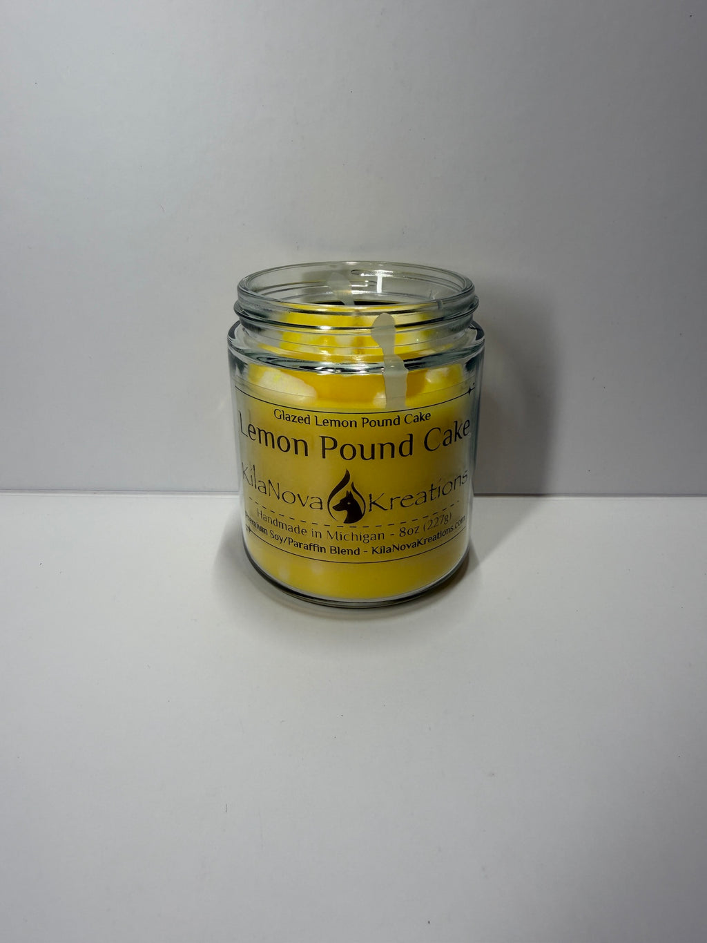 Lemon Pound Cake - Dessert Candle