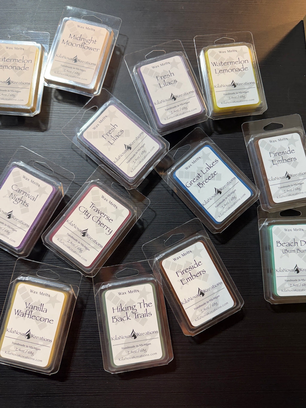 Clamshell Wax Melts