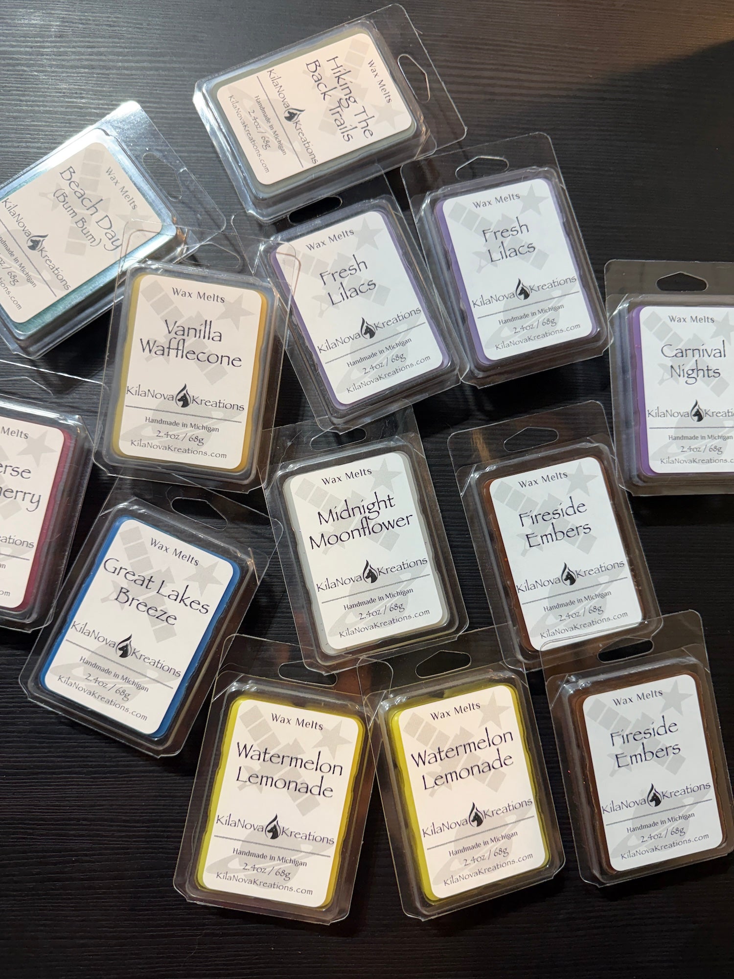 Clamshell Wax Melts