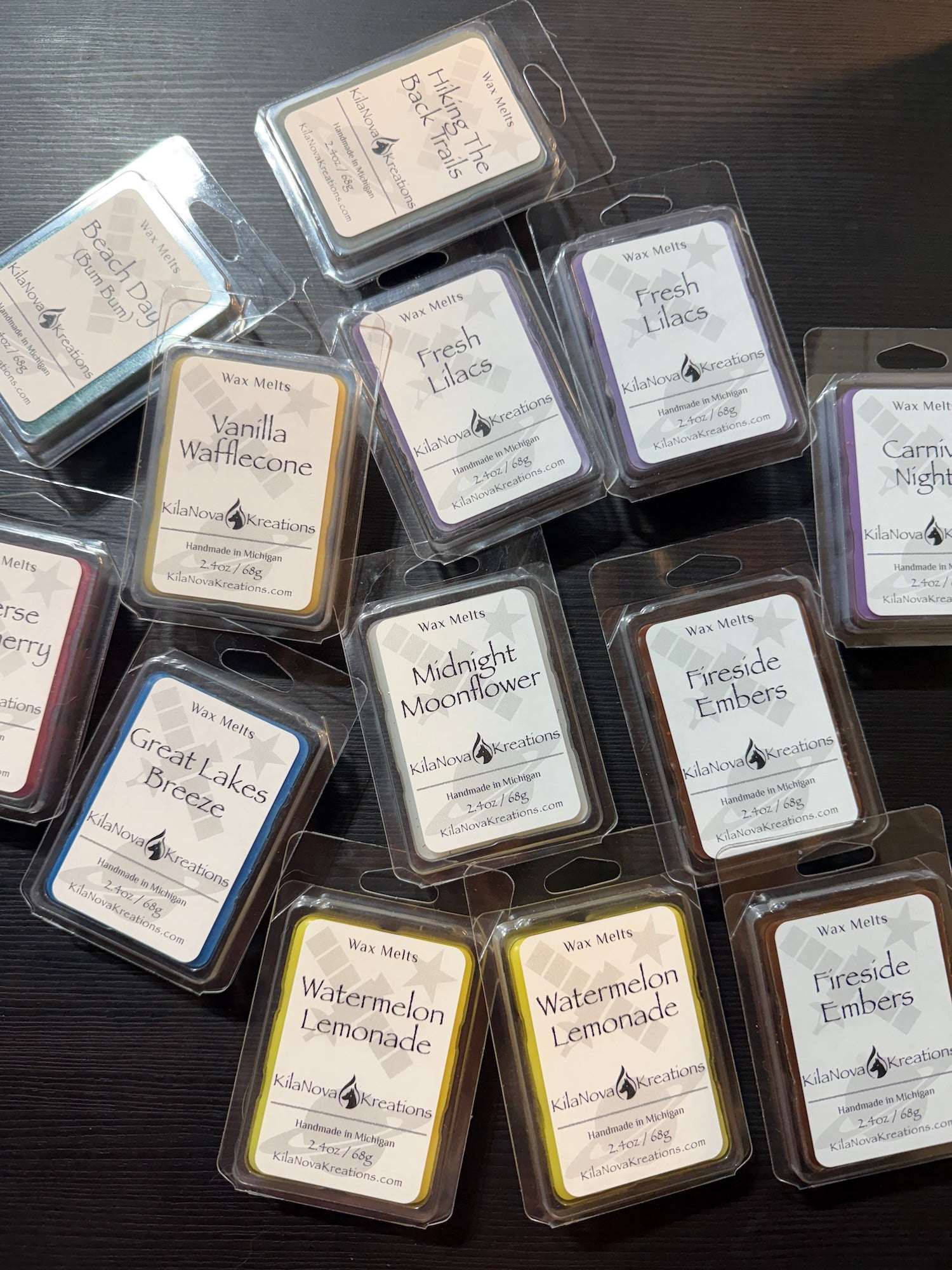 Clamshell Wax Melts