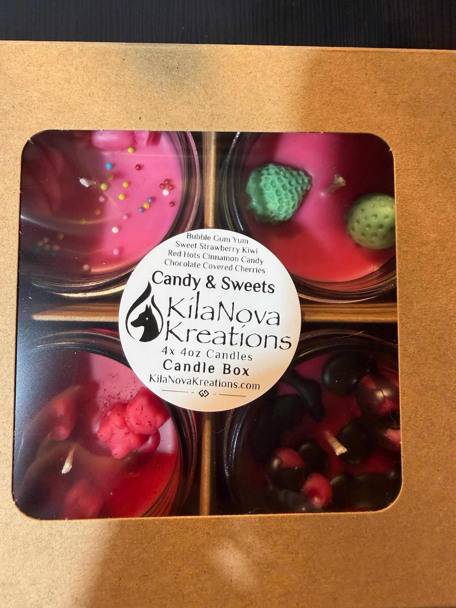 Candle 4 Packs: Scent Story Boxes