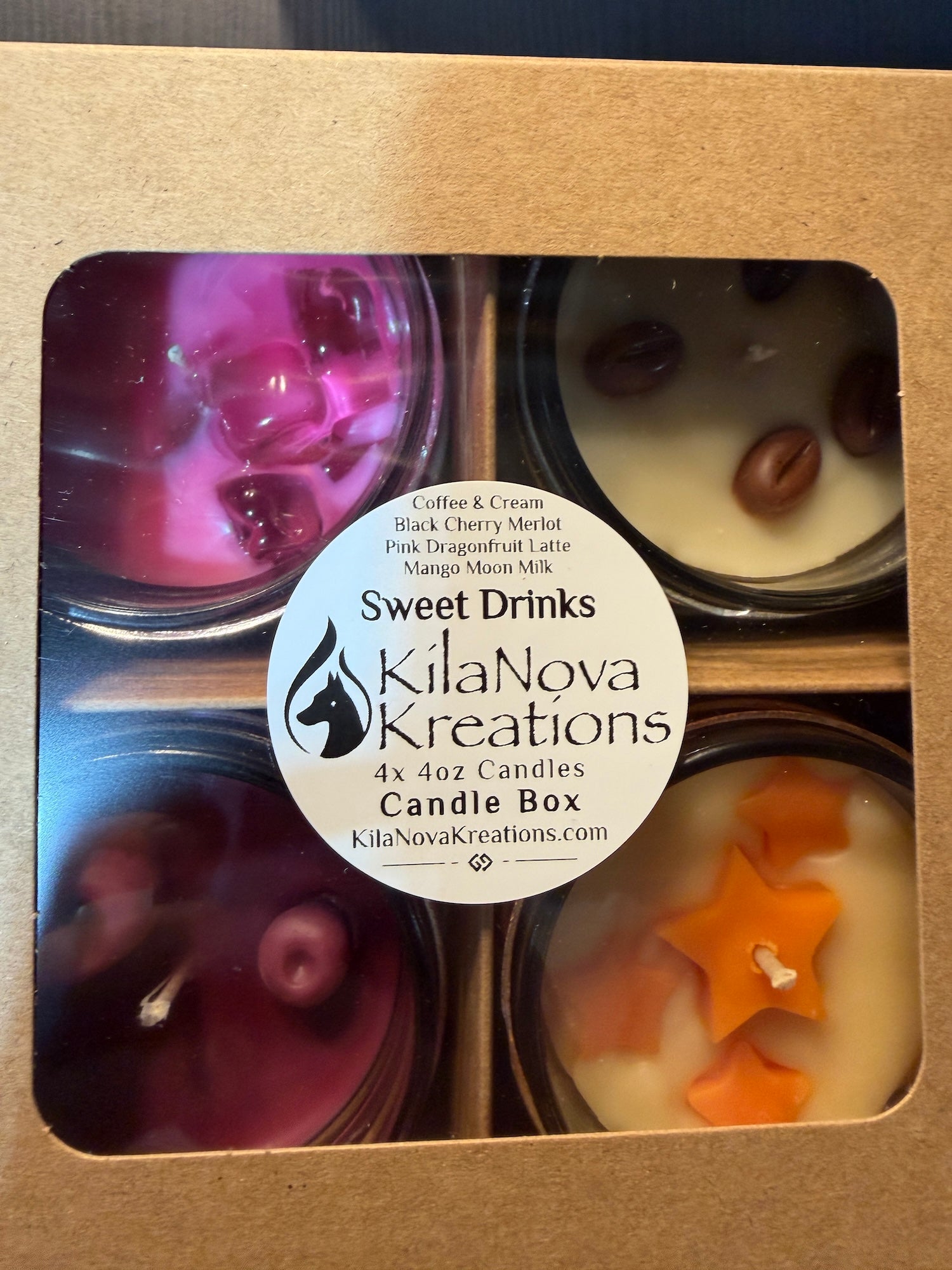 Candle 4 Packs: Scent Story Boxes